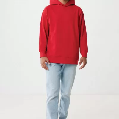 Iqoniq Yengo recycled cotton hoodie with sidepockets