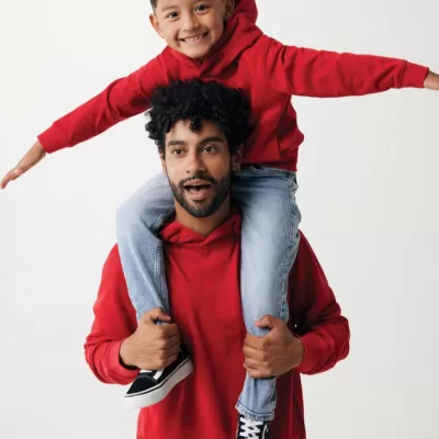 Iqoniq Yengo recycled cotton hoodie with sidepockets