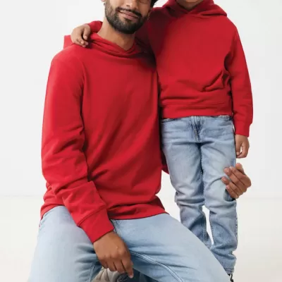 Iqoniq Yengo recycled cotton hoodie with sidepockets