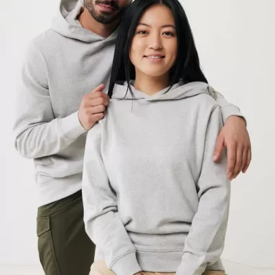 Iqoniq Yengo recycled cotton hoodie with sidepockets