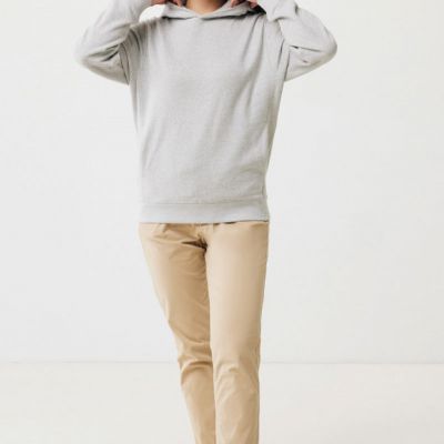 Iqoniq Yengo recycled cotton hoodie with sidepockets