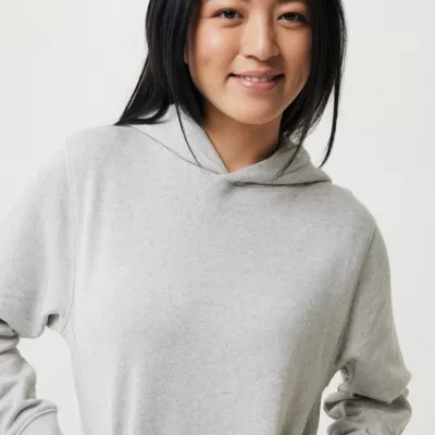 Iqoniq Yengo recycled cotton hoodie with sidepockets