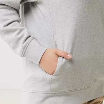 Iqoniq Yengo recycled cotton hoodie with sidepockets