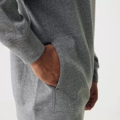 Iqoniq Yengo recycled cotton hoodie with sidepockets