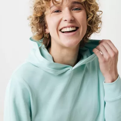 Iqoniq Yengo recycled cotton hoodie with sidepockets