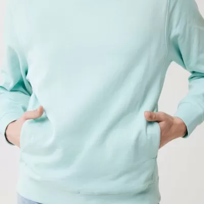 Iqoniq Yengo recycled cotton hoodie with sidepockets