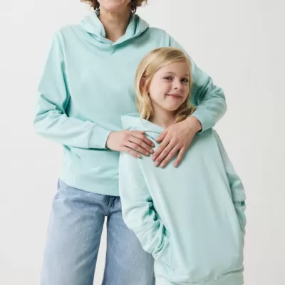 Iqoniq Yengo recycled cotton hoodie with sidepockets
