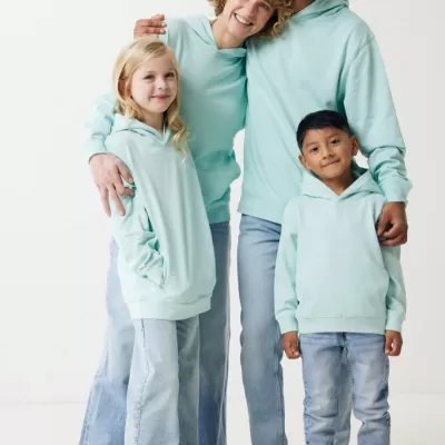 Iqoniq Yengo recycled cotton hoodie with sidepockets