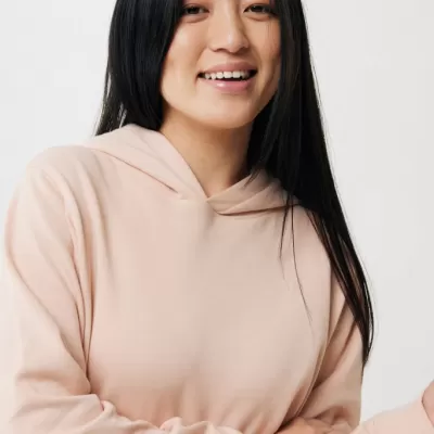 Iqoniq Yengo recycled cotton hoodie with sidepockets