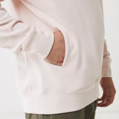 Iqoniq Yengo recycled cotton hoodie with sidepockets