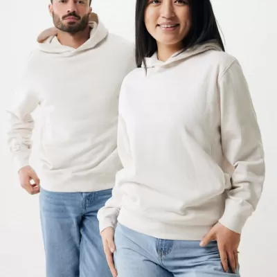 Iqoniq Yengo recycled cotton hoodie with sidepockets
