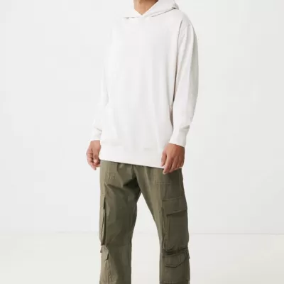 Iqoniq Yengo recycled cotton hoodie with sidepockets