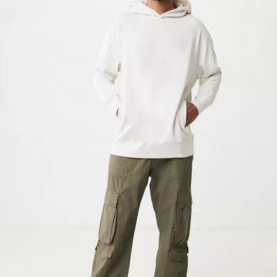 Iqoniq Yengo recycled cotton hoodie with sidepockets