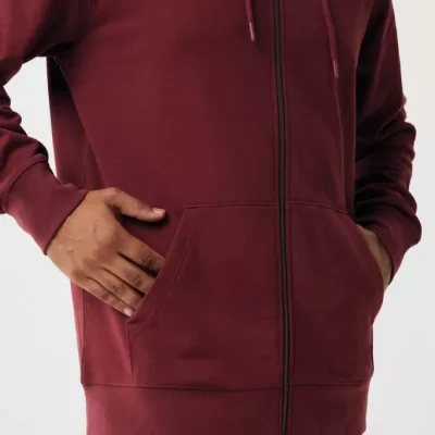 Iqoniq Abisko recycled cotton zip through hoodie