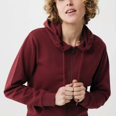 Iqoniq Abisko recycled cotton zip through hoodie