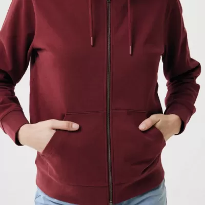 Iqoniq Abisko recycled cotton zip through hoodie