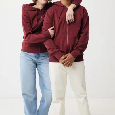 Iqoniq Abisko recycled cotton zip through hoodie