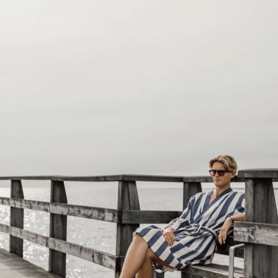 VINGA Ornos GRS hammam robe L/XL
