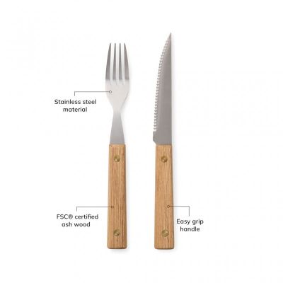 VINGA Paso 8 pcs bbq cutlery set