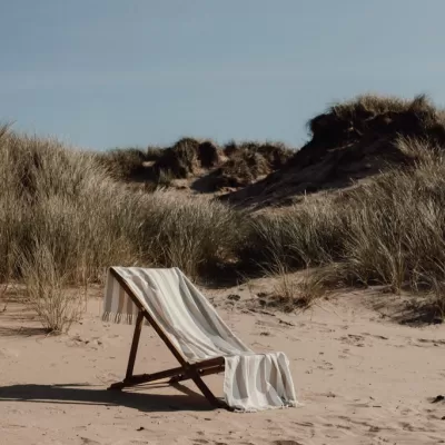 VINGA Ornos GRS recycled cotton hammam towel