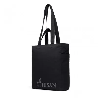 VINGA Hilo AWARE™ recycled canvas zip tote