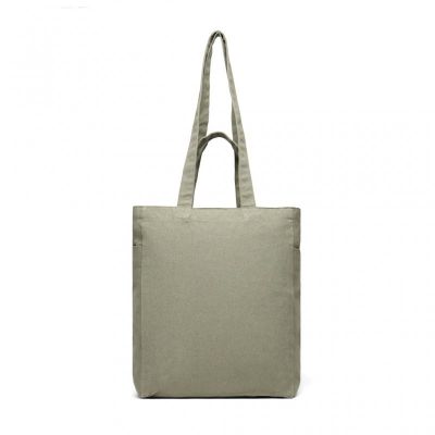 VINGA Hilo AWARE™ recycled canvas zip tote