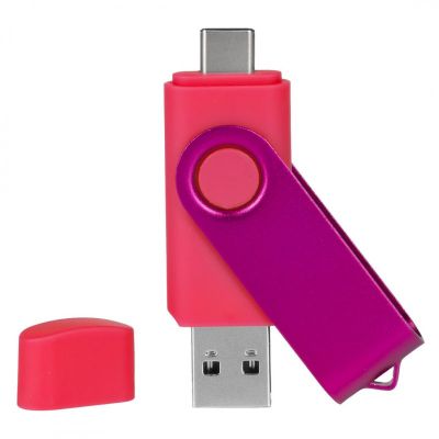 SMART C PINK, usb flash memorija, crveni, 64GB