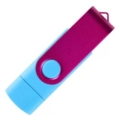 SMART C PINK, usb flash memorija, svetlo plavi, 8GB