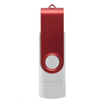 SMART C RED, usb flash memorija, beli, 8GB