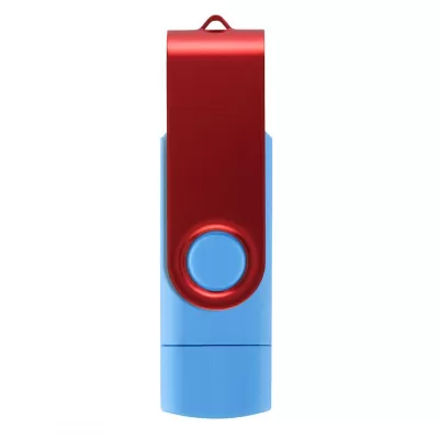 SMART C RED, usb flash memorija, svetlo plavi, 16GB