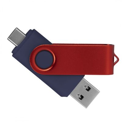 SMART C RED, usb flash memorija, plavi, 8GB