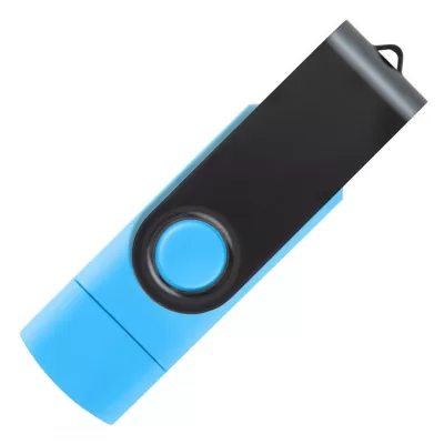 SMART C BLACK, usb flash memorija, svetlo plavi, 8GB