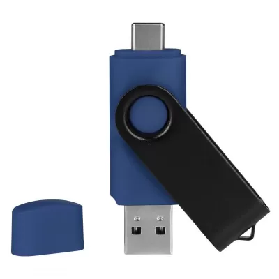 SMART C BLACK, usb flash memorija, plavi, 8GB