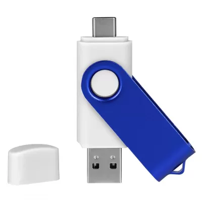 SMART C BLUE, usb flash memorija, beli, 8GB