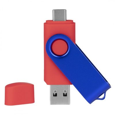SMART C BLUE, usb flash memorija, crveni, 8GB