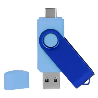 SMART C BLUE, usb flash memorija, svetlo plavi, 16GB