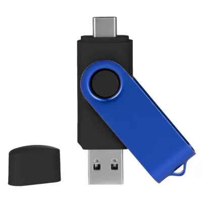 SMART C BLUE, usb flash memorija, crni, 8GB