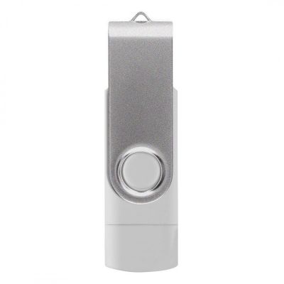 SMART C SILVER, usb flash memorija, beli, 16GB