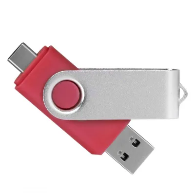 SMART C SILVER, usb flash memorija, crveni, 8GB