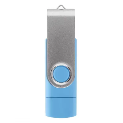 SMART C SILVER, usb flash memorija, svetlo plavi, 8GB