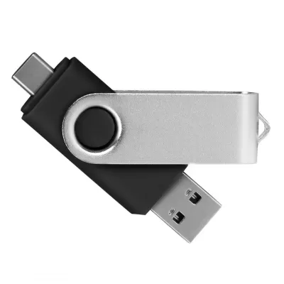 SMART C SILVER, usb flash memorija, crni, 8GB