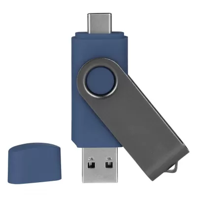 SMART C GRAY, usb flash memorija, plavi, 8GB