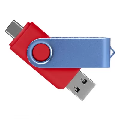 SMART C SKY BLUE, usb flash memorija, crveni, 8GB