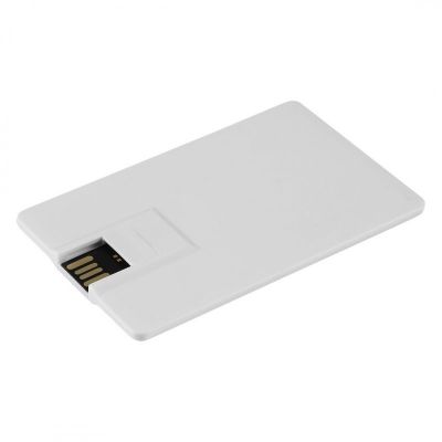 CREDIT CARD C, usb flash memorija, beli, 64GB