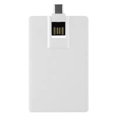 CREDIT CARD C, usb flash memorija, beli, 8GB
