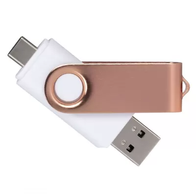 SMART C ROSE GOLD 3.0, usb flash memorija, beli, 8GB