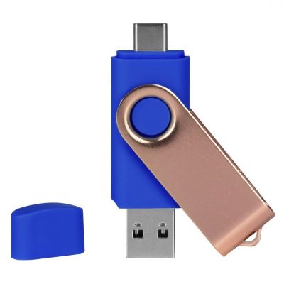 SMART C ROSE GOLD 3.0, usb flash memorija, rojal plavi, 128GB