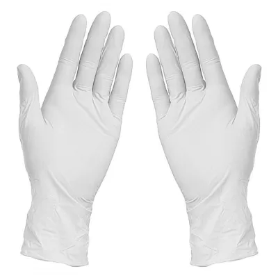 NITRILE GLOVES, nitrilne jednokratne rukavice, 100 kom, bele