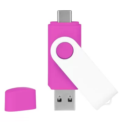 SMART C WHITE, usb flash memorija, pink, 8GB
