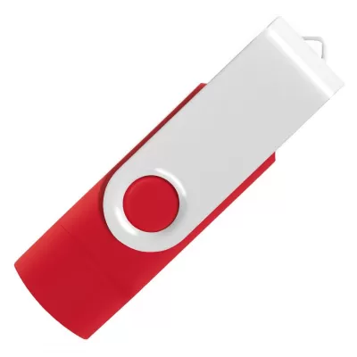 SMART C WHITE, usb flash memorija, crveni, 8GB